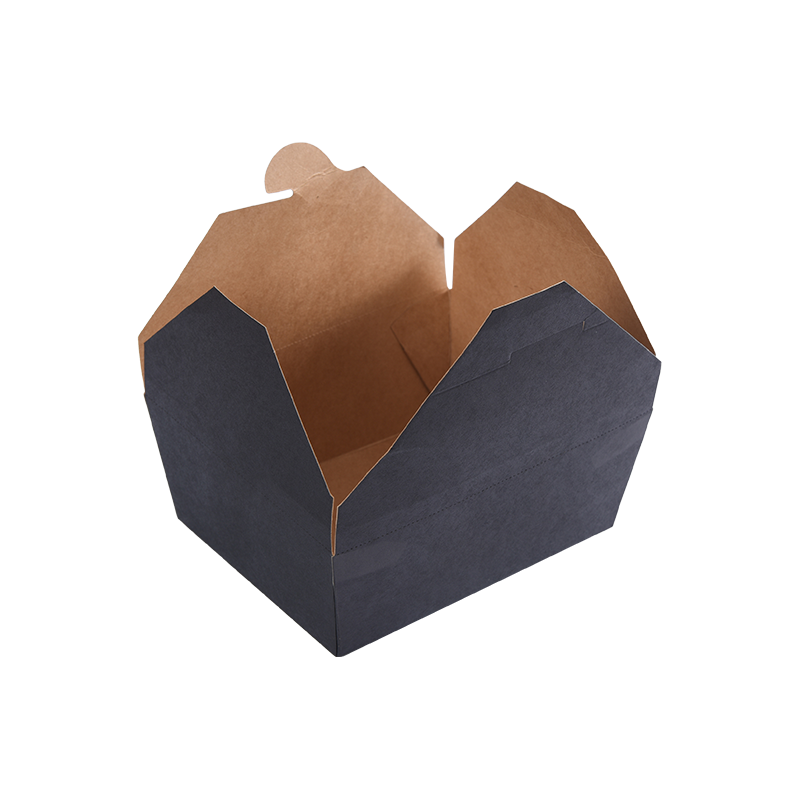 Conteneur alimentaire de boîte à emporter en papier kraft