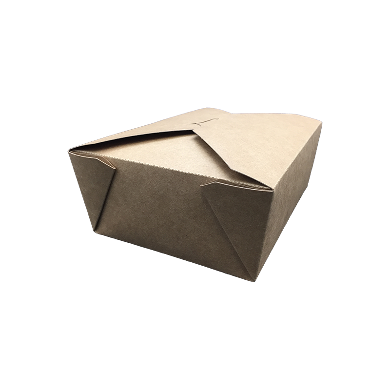 Conteneur alimentaire de boîte à emporter en papier kraft