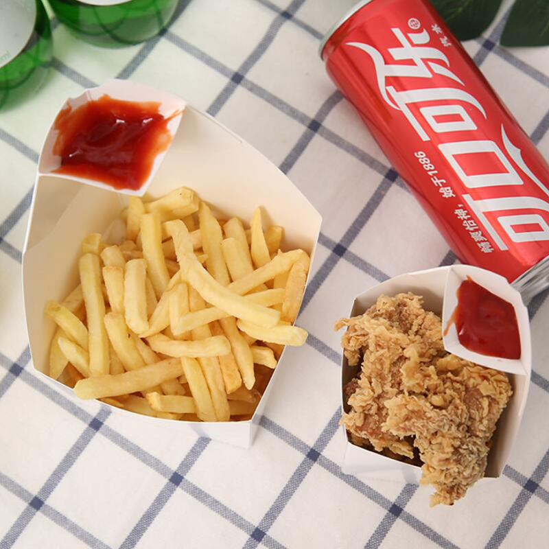 Cône de chips à base carrée
