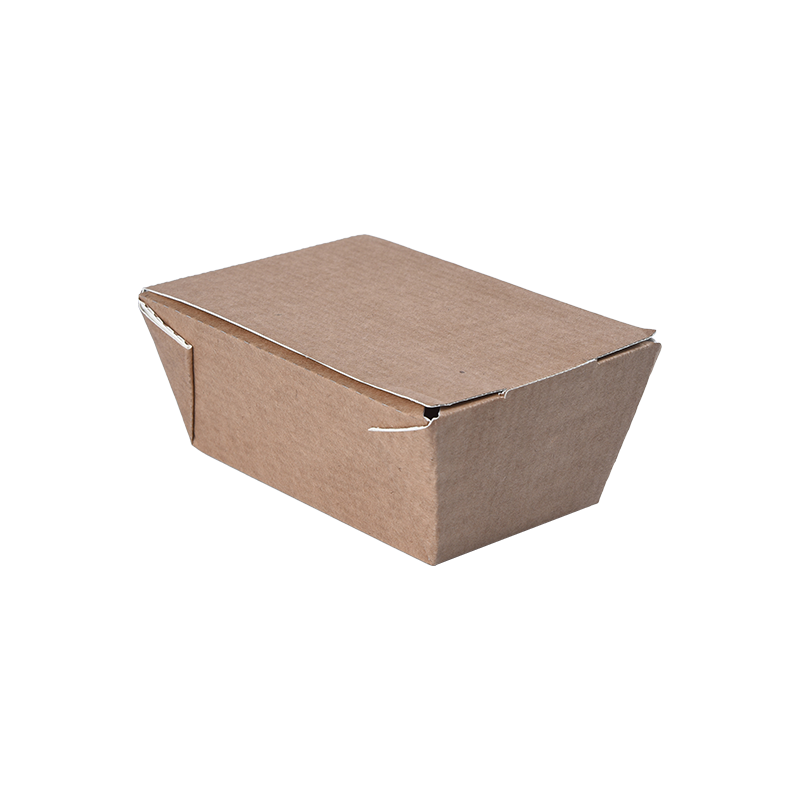 Boîtes à lunch en carton ondulé Kraft
