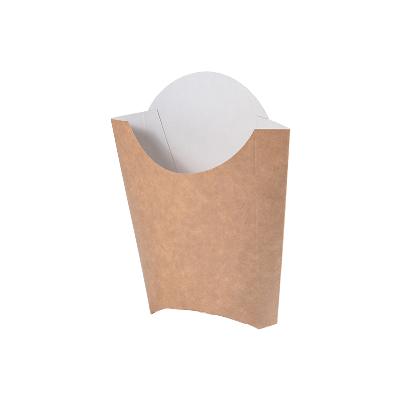 Porte-frites jetable, gobelets à frites en papier, gobelets à charcuterie, cuillère à chips Kraft