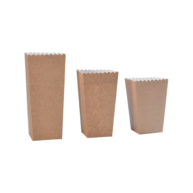Boîtes à pop-corn Kraft, mini boîtes à pop-corn pour décorations de soirée cinéma