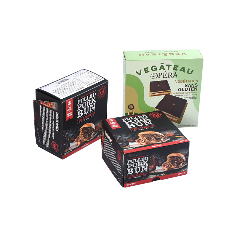 Boîte imprimée pour gâteaux