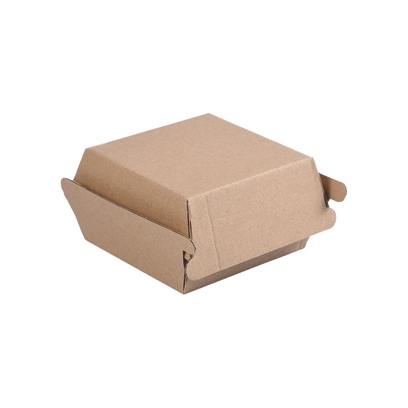 Boîte à hamburger en papier ondulé Restaurantware